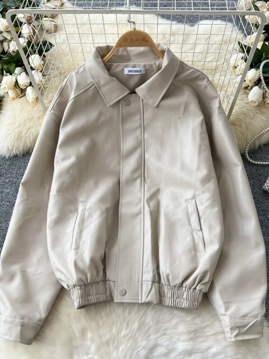 Step back leather jacket LJ131