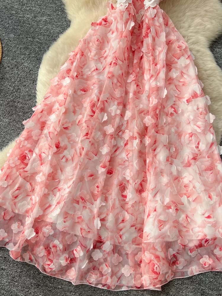 Summer angel floral dress EVD279 image