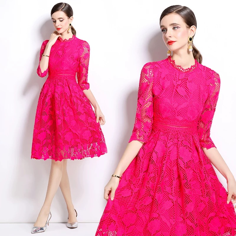 Off roading lace dress FD1133 image