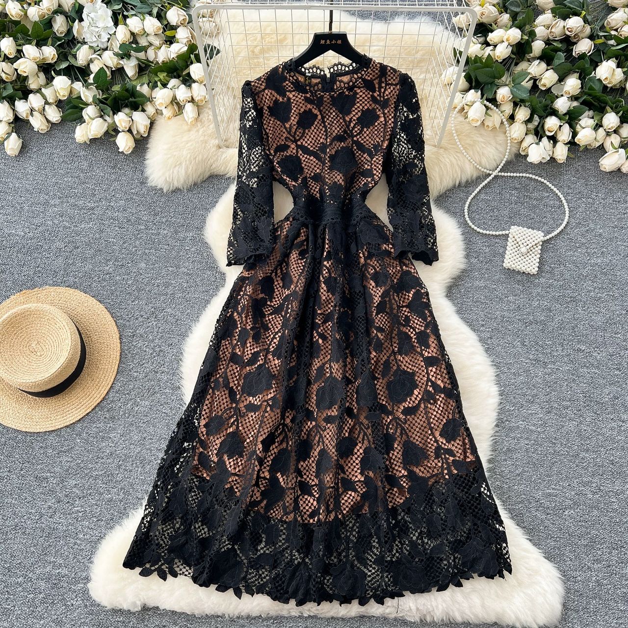 Off roading lace dress FD1133 image