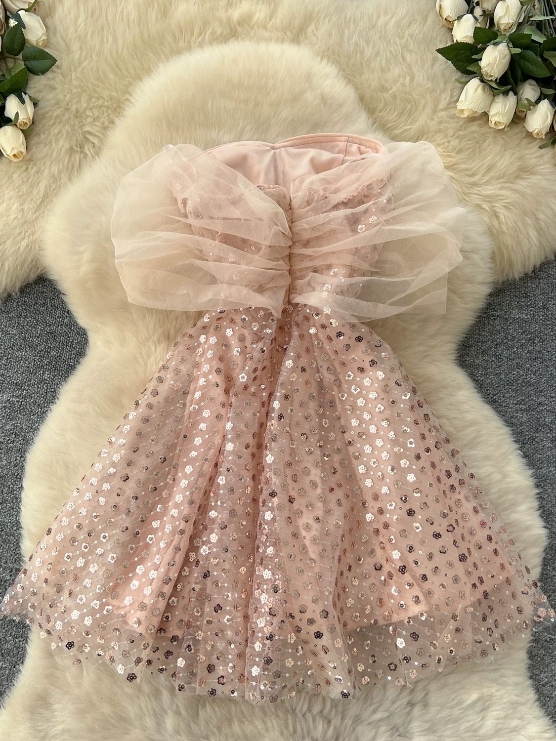 Luxury views dress EVD266 image