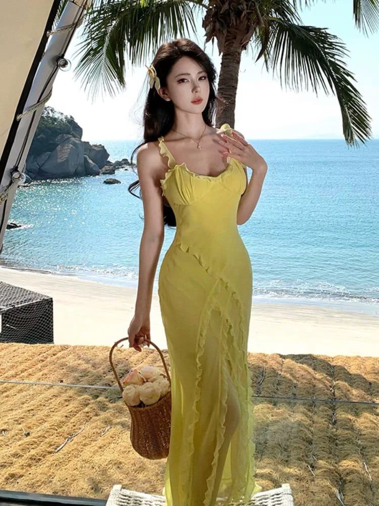 Stay pretty denim dress CD1802 image