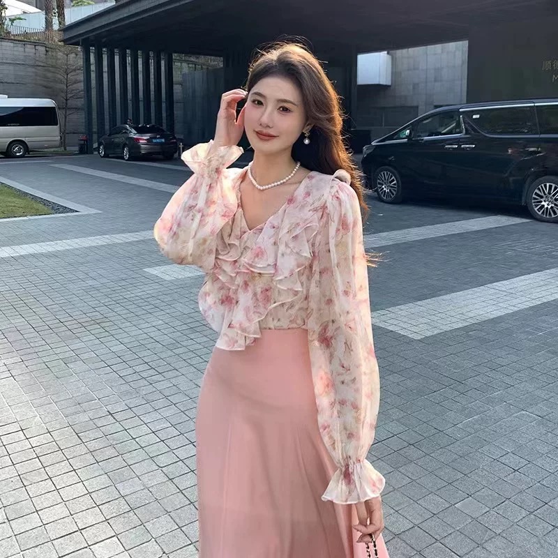 Bonjour ruffle top CTO198 image