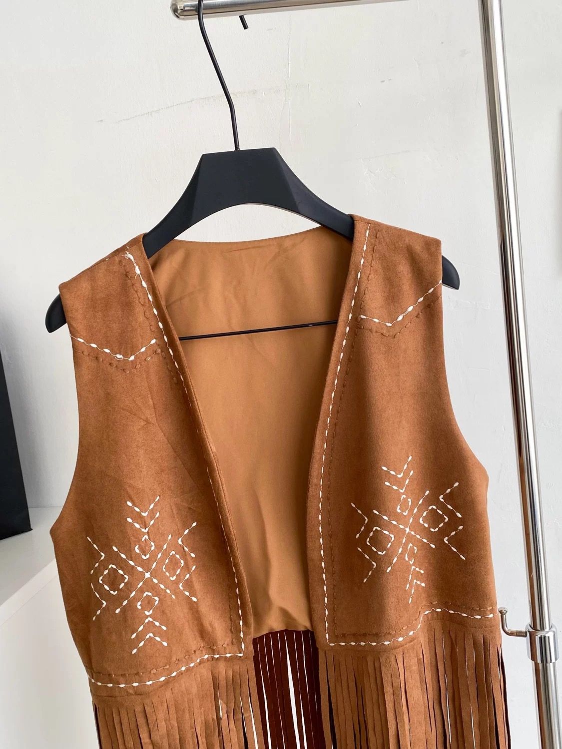 Paris lady waist tassel coat COA145 image