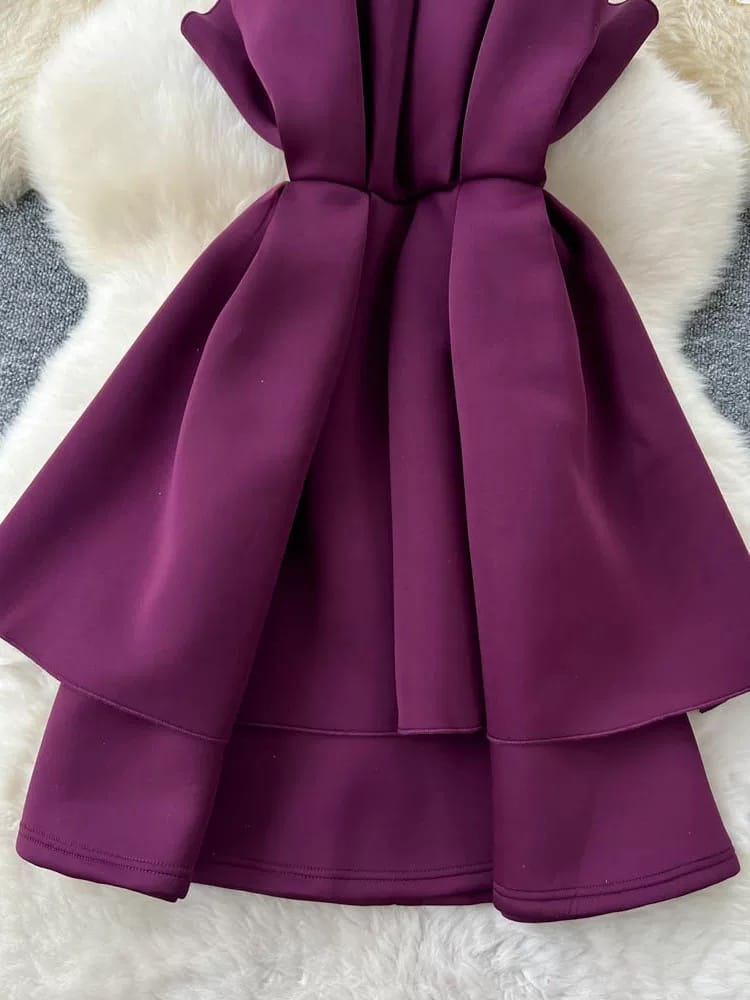 Hottie alert scuba dress EVD186 image