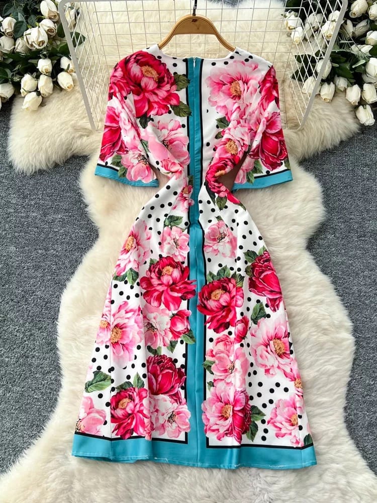 Always blooming floral dress CD442 image