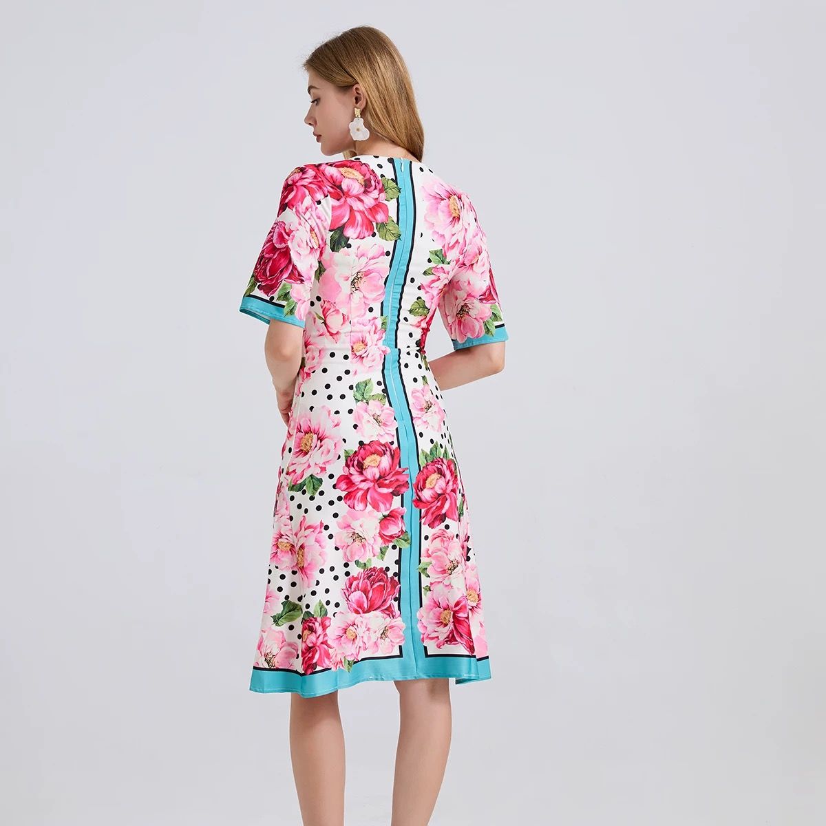 Always blooming floral dress CD442 image