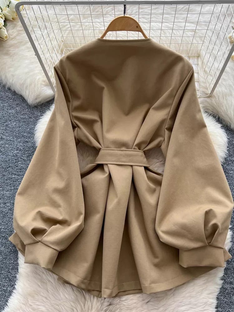 Queen of them all bubble coat COA163 image