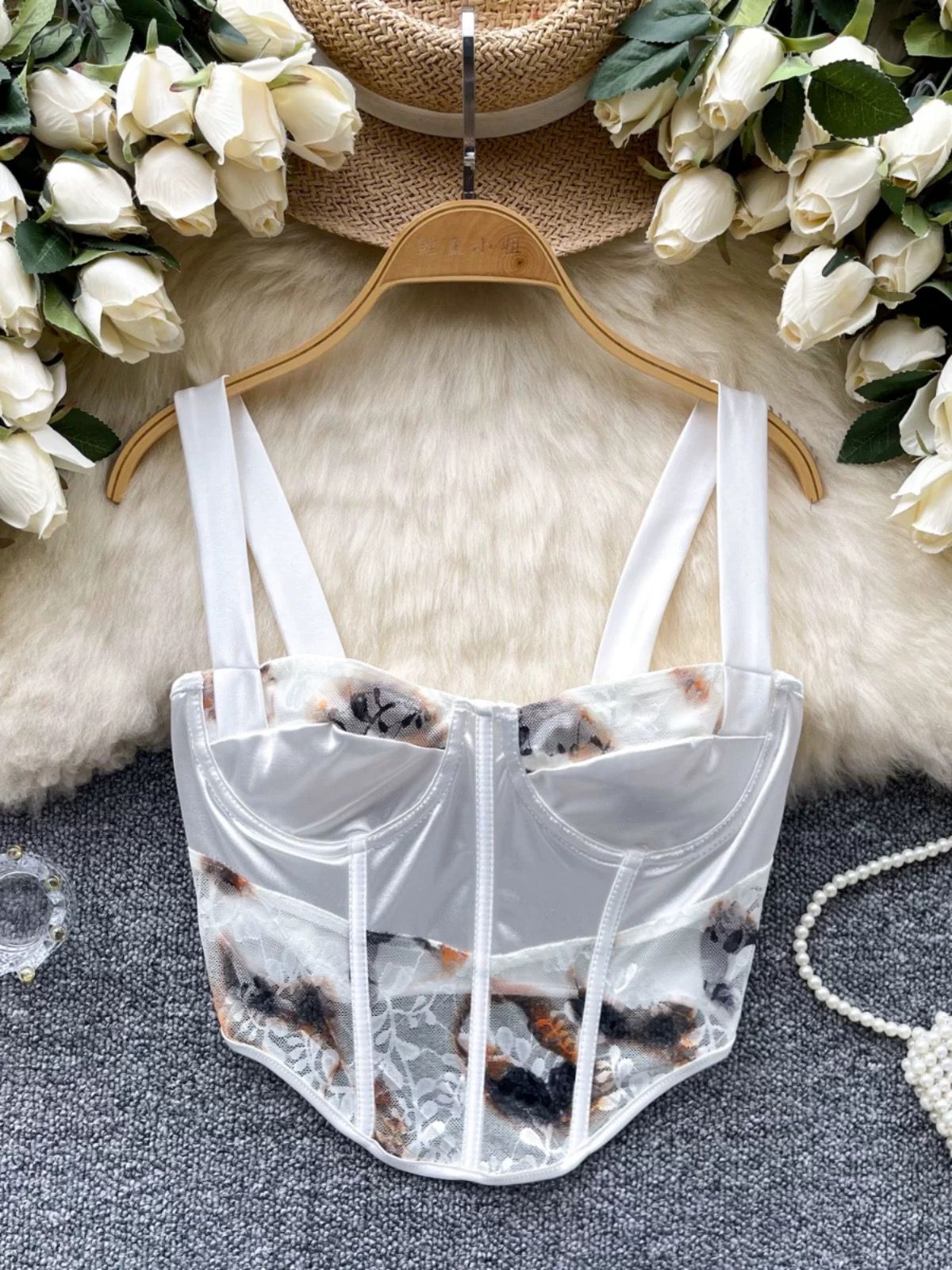 Petite classic corset top CS145 image