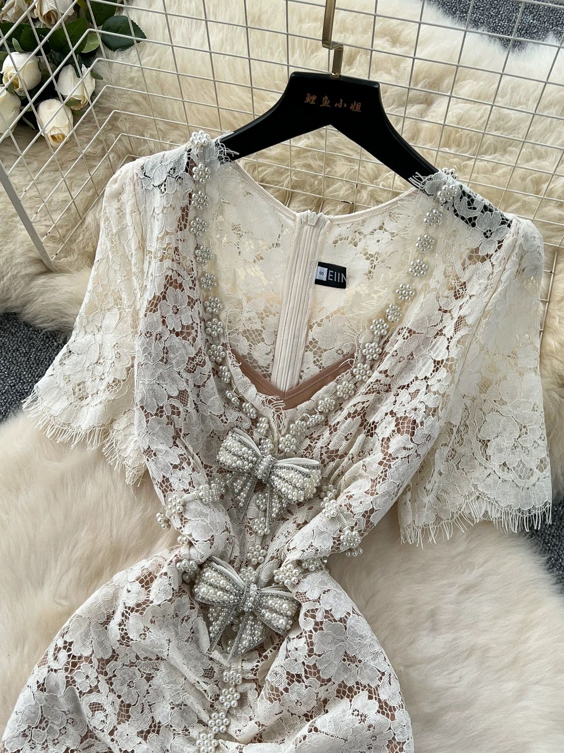 Cool girl lace dress FBC392 image