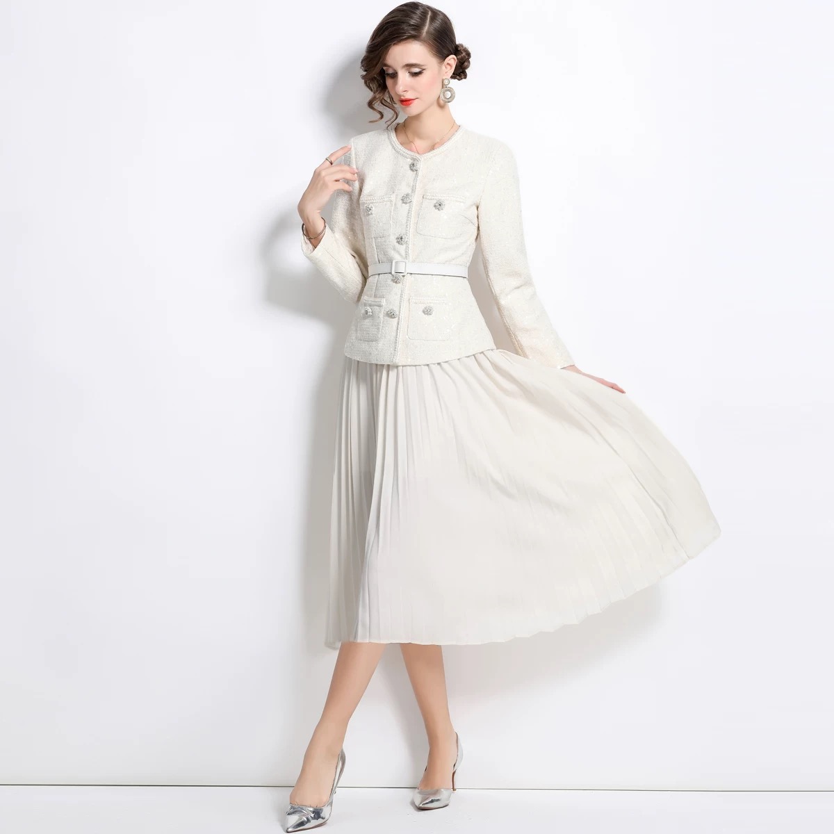 For the royal status sparkle dress FD1461 image