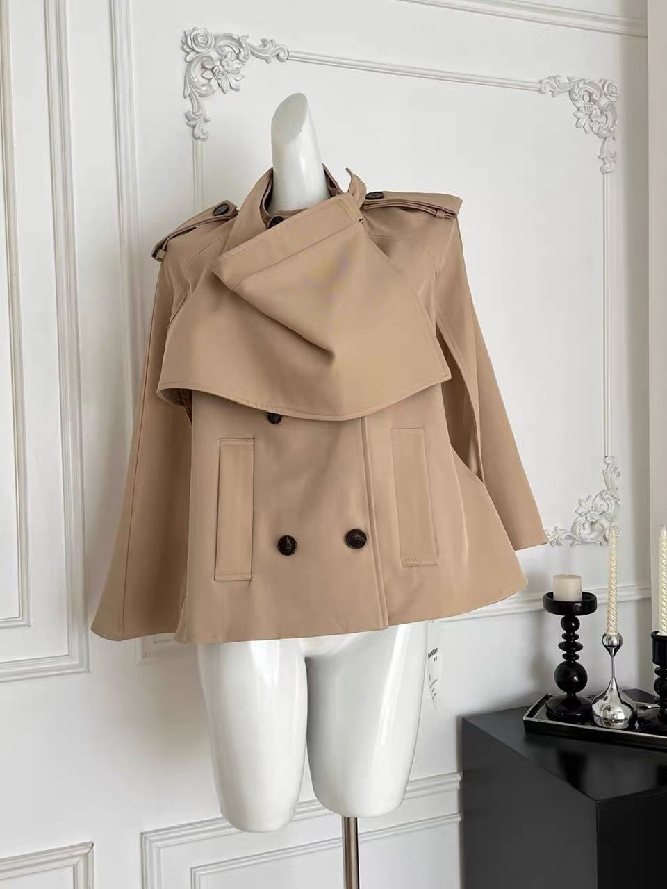 Pretty dainty trench coat COA143 image