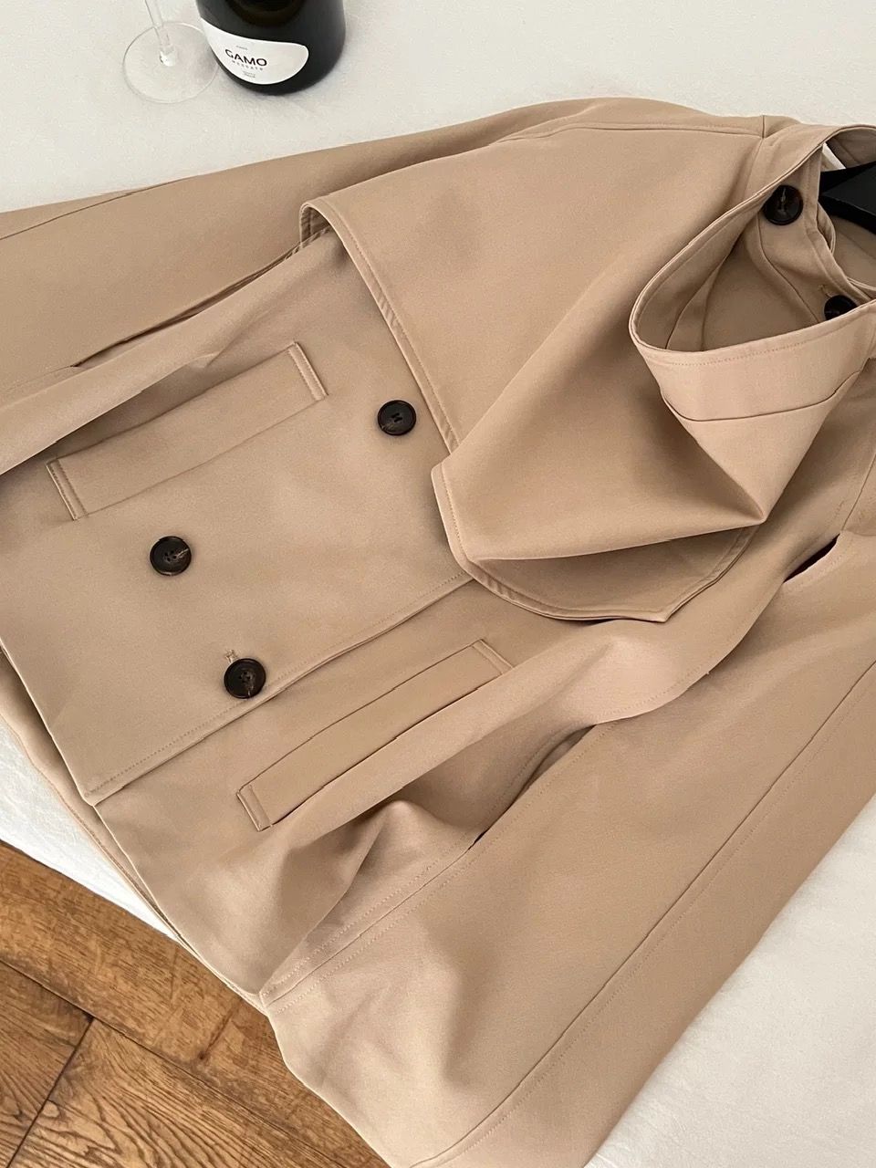 Pretty dainty trench coat COA143 image