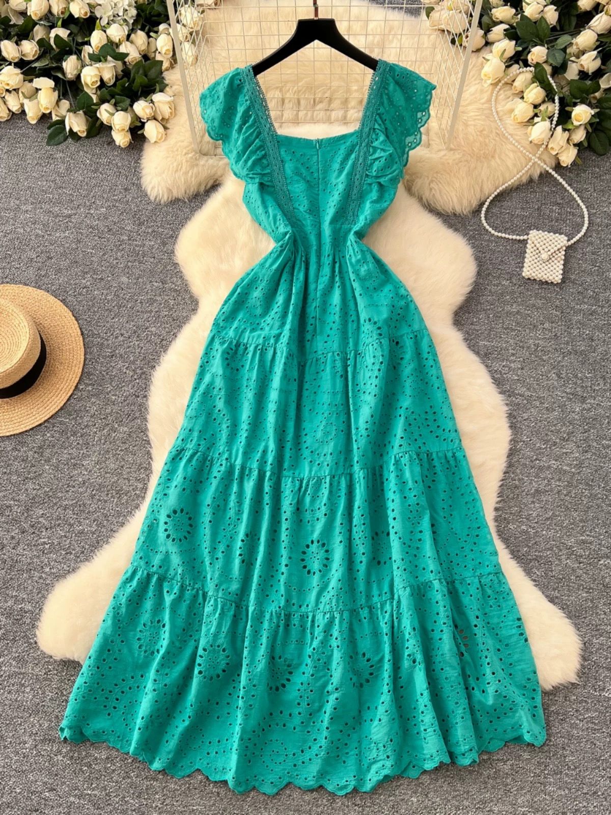 Sun setting lace dress CD969 image