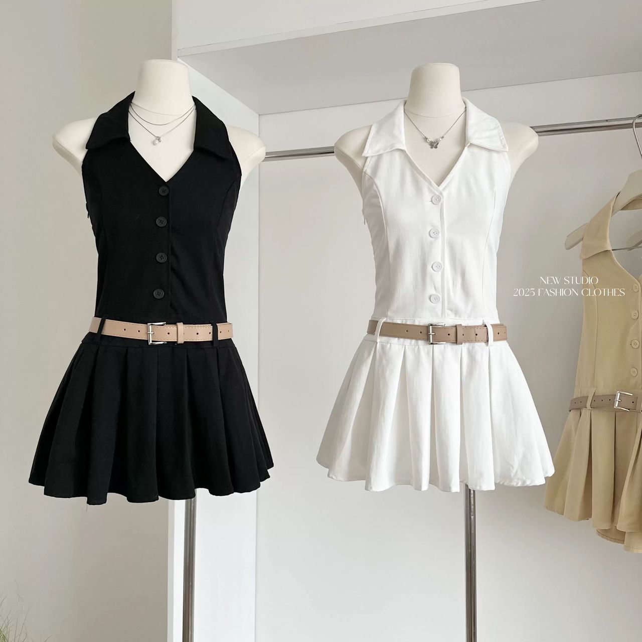 Evening best dress & belt CD429 image