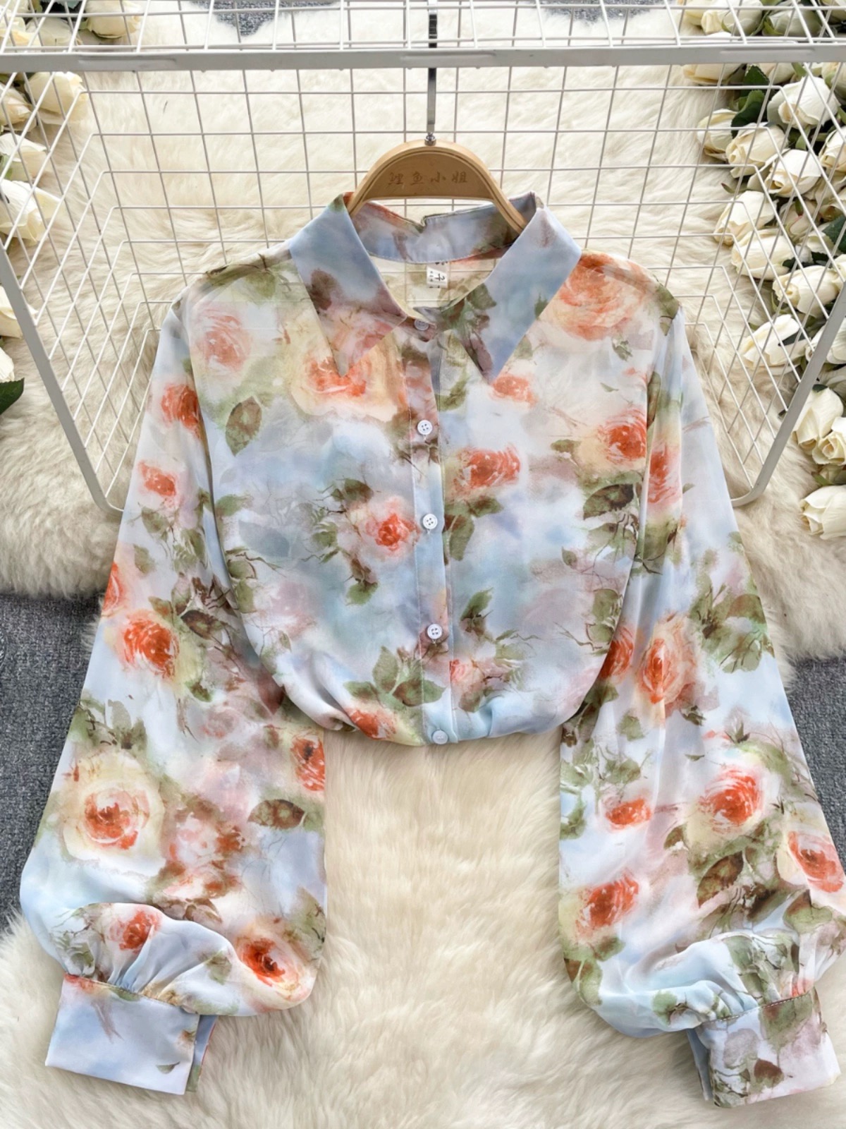 Priya floral blouse BE387 image