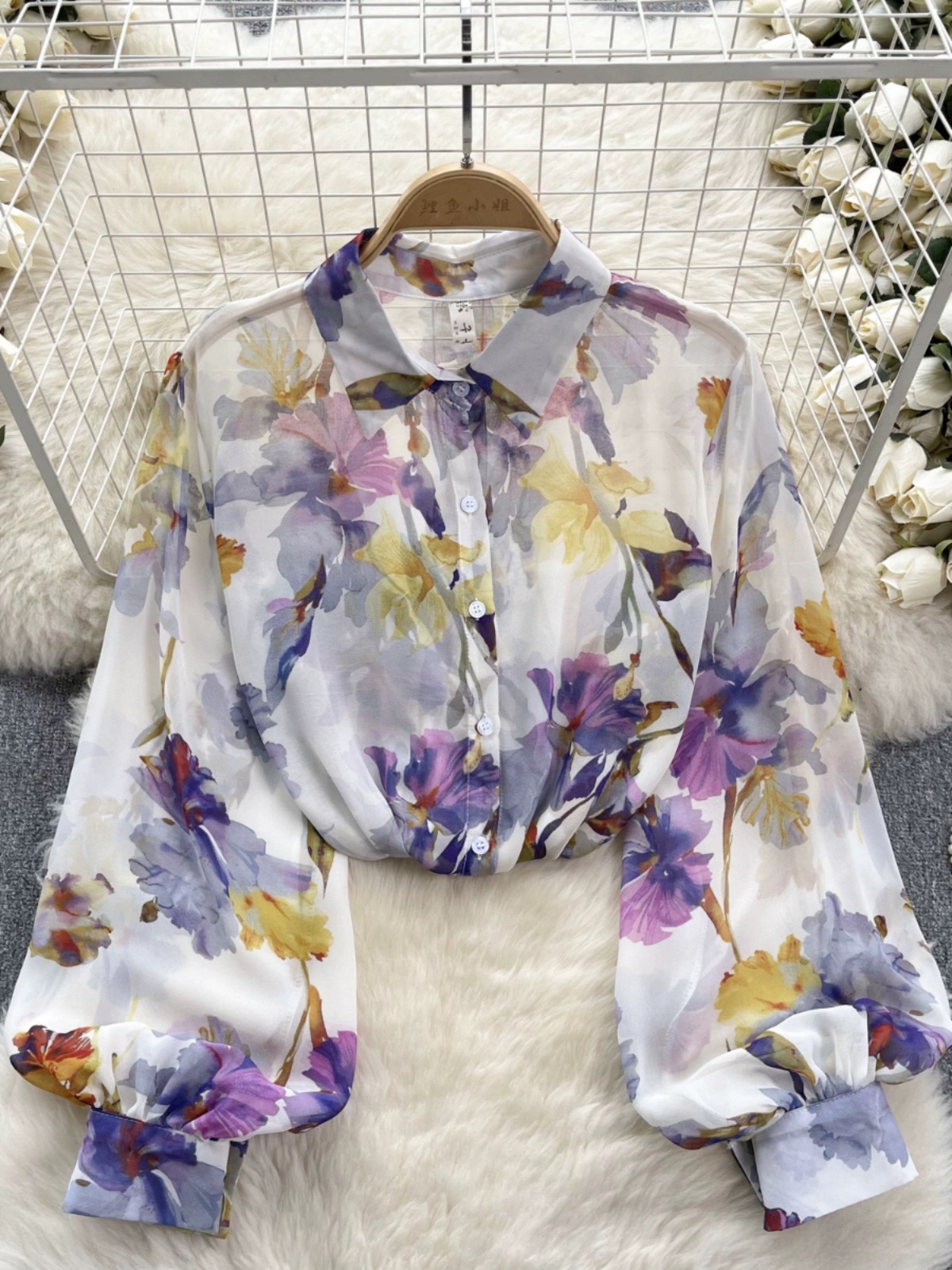 Priya floral blouse BE387 image