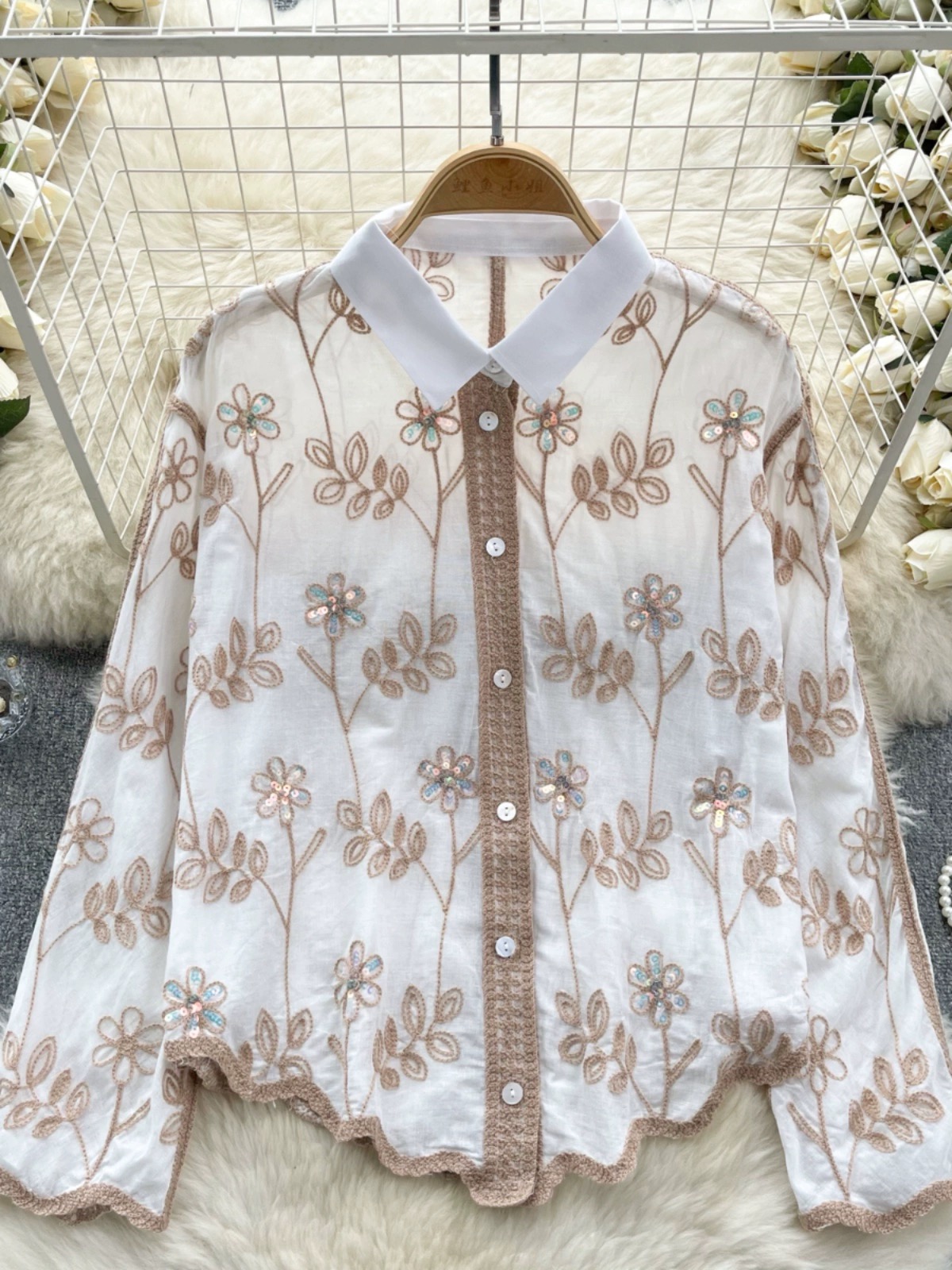 Girls trip lace top CTO102 image