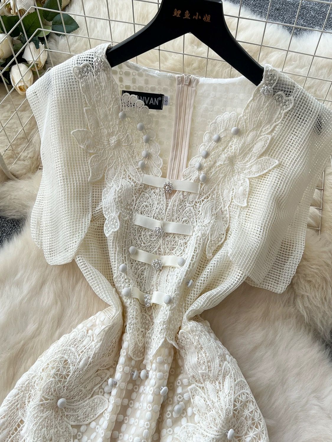 Butterfly baby dress FD1043 image