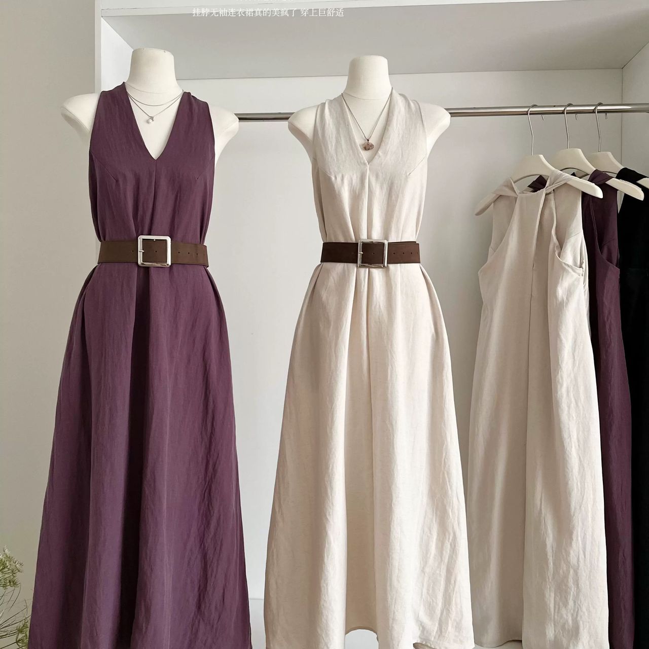 Pretty in linen dress CD423 image