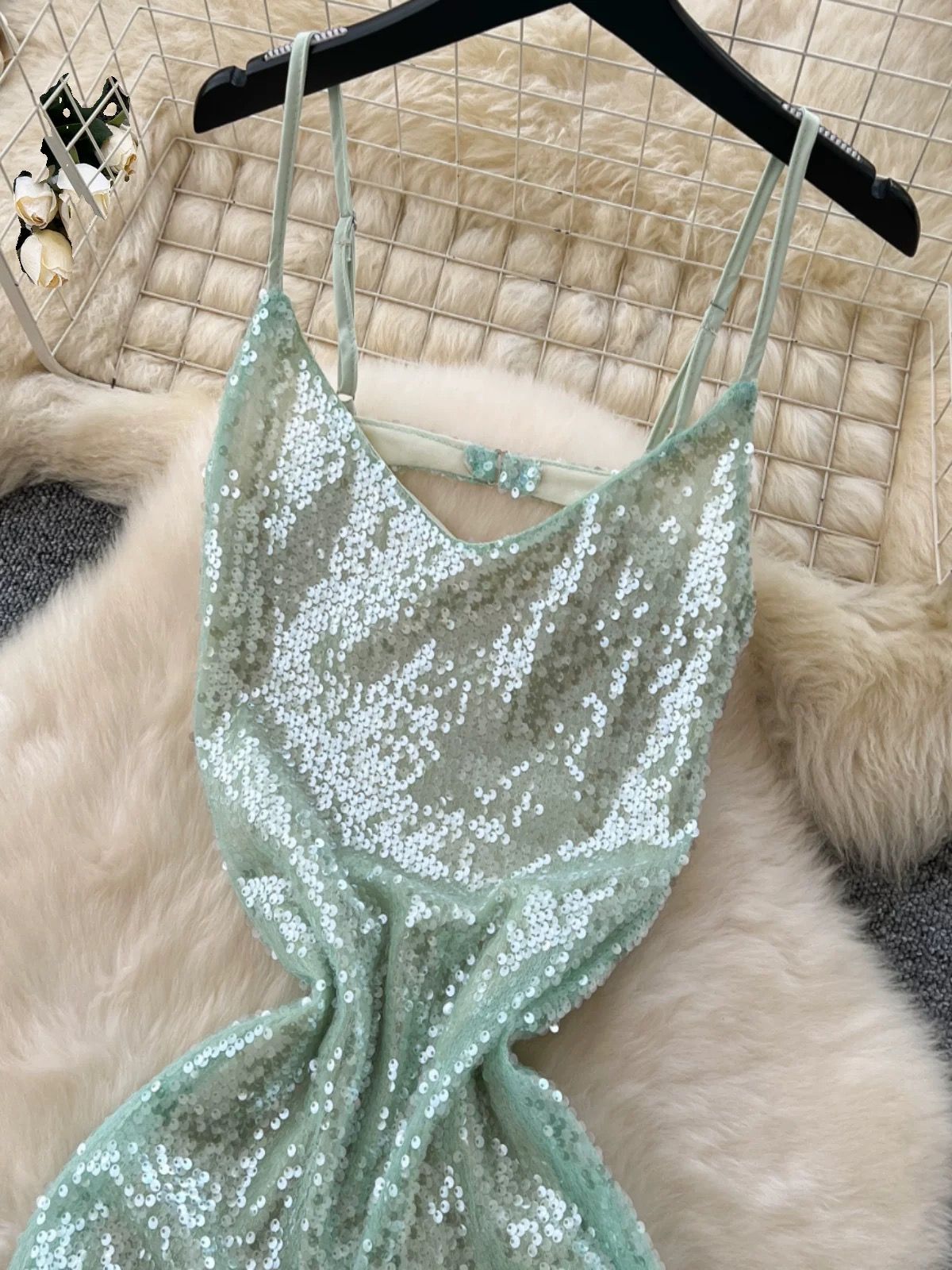 Let me talk sequin dress FD702 image