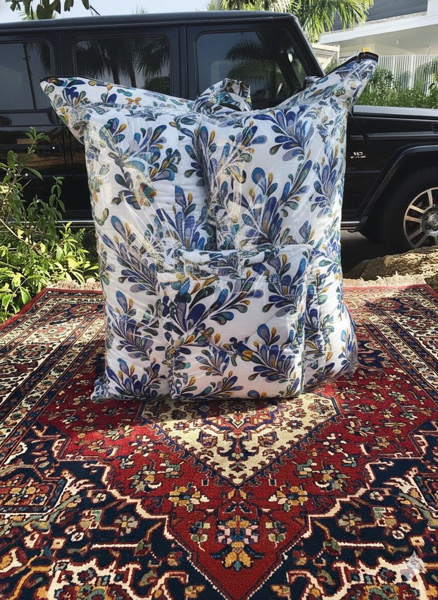 Egyptian fibre luxury bed spread image