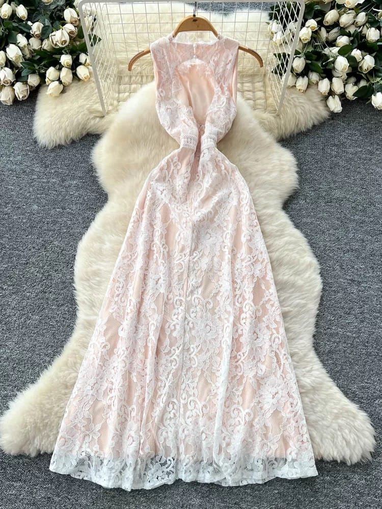 Seductress party lace dress  FD469 image