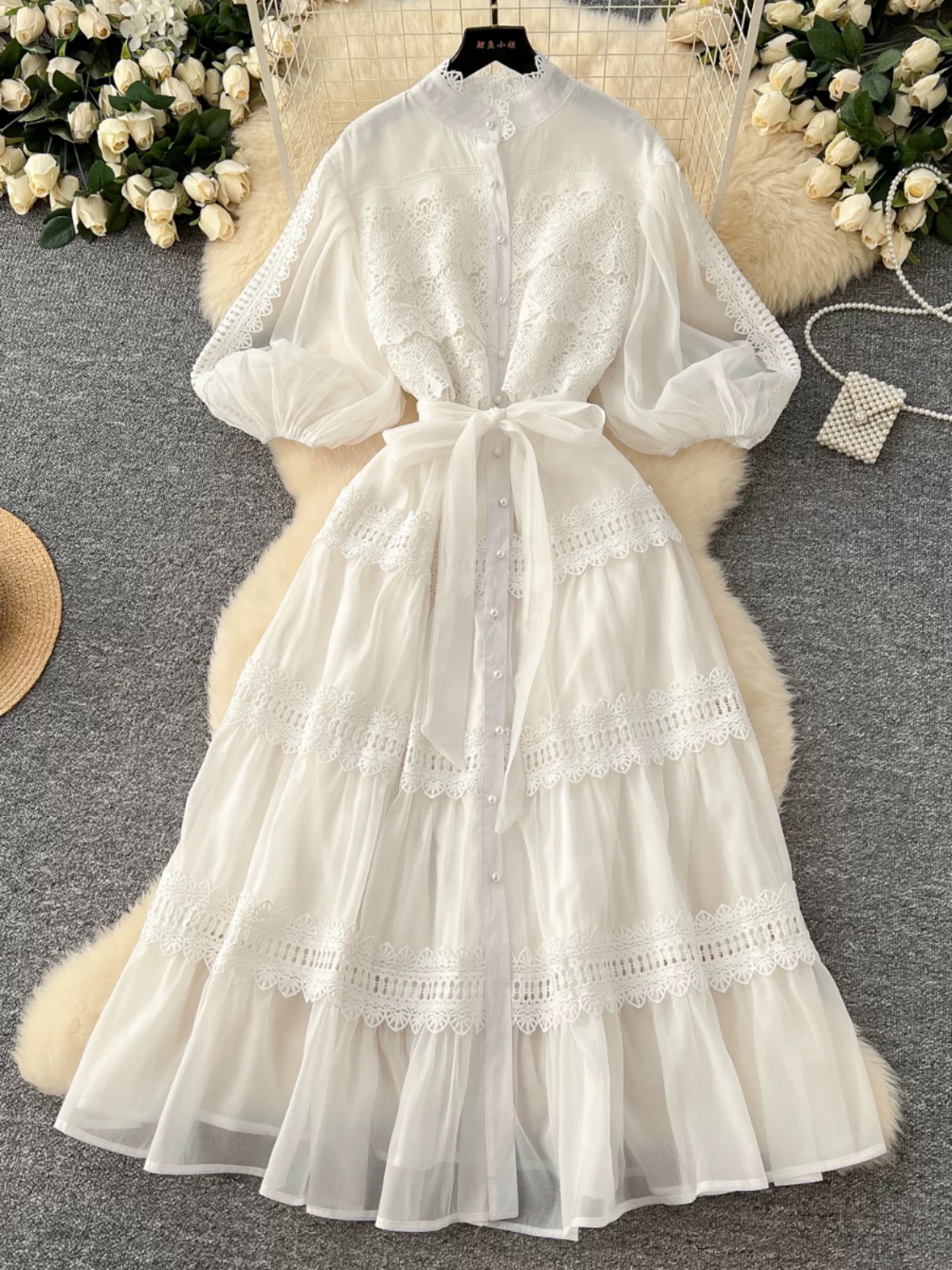 Solid twist dress FD1402 image