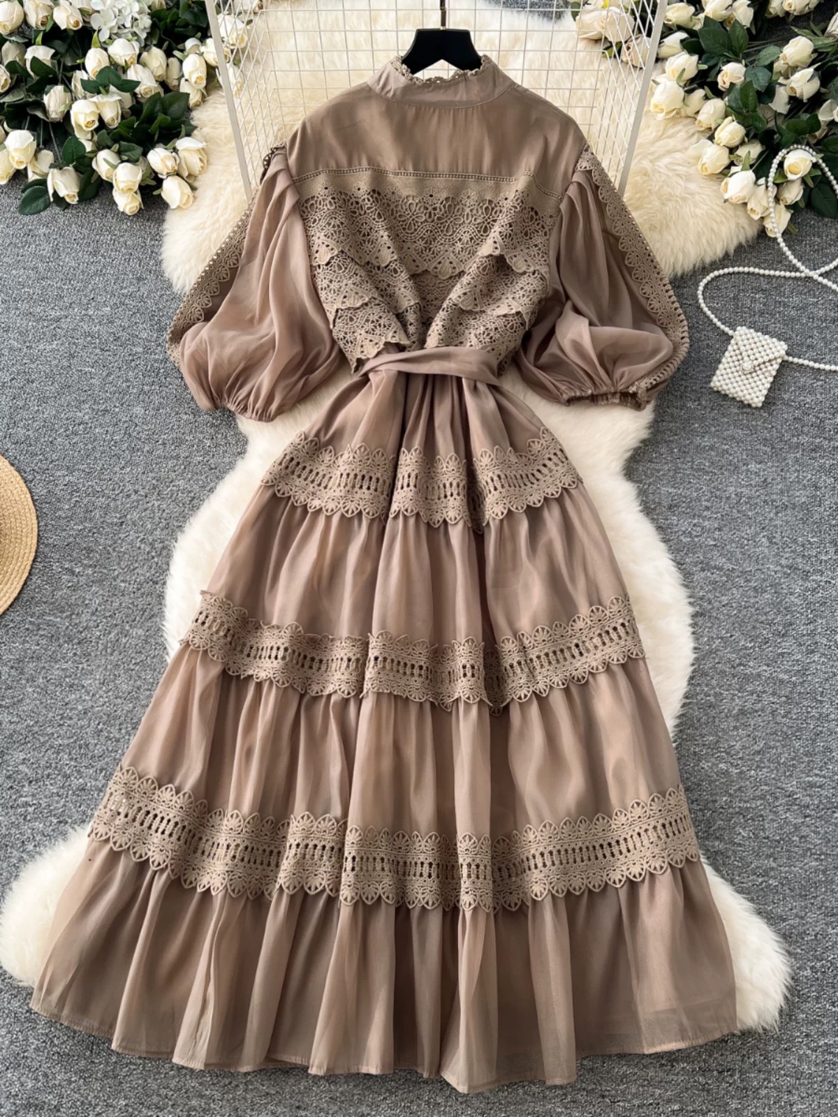 Solid twist dress FD1402 image