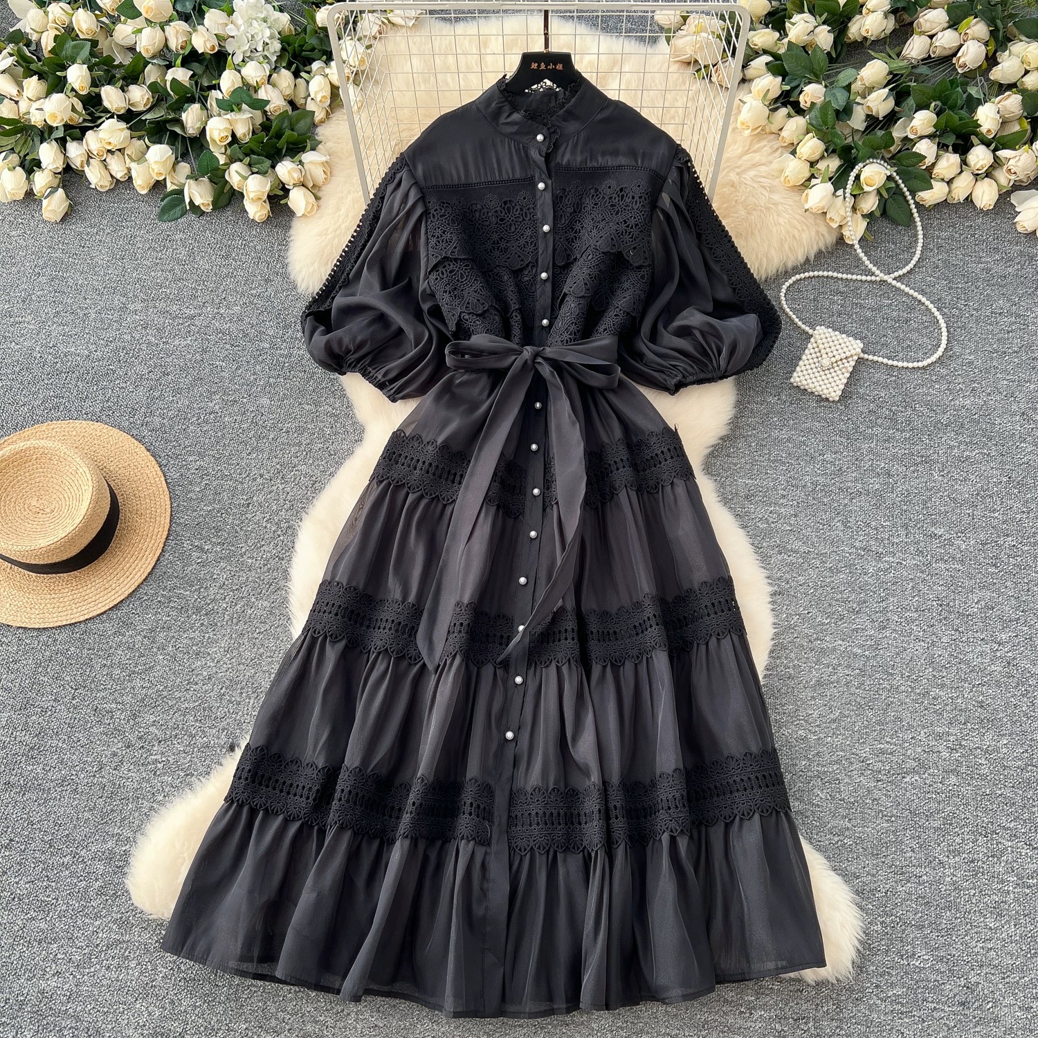 Solid twist dress FD1402 image