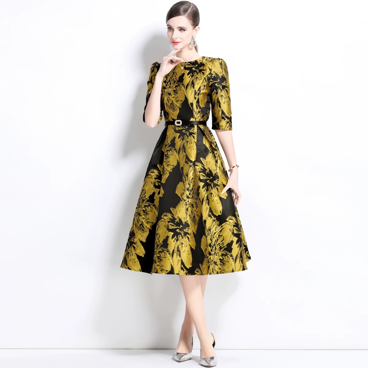 The slay that keeps on giving dress & belt FD1401 image
