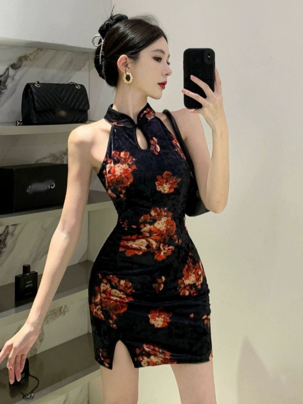 All about you qipao dress Q128 image