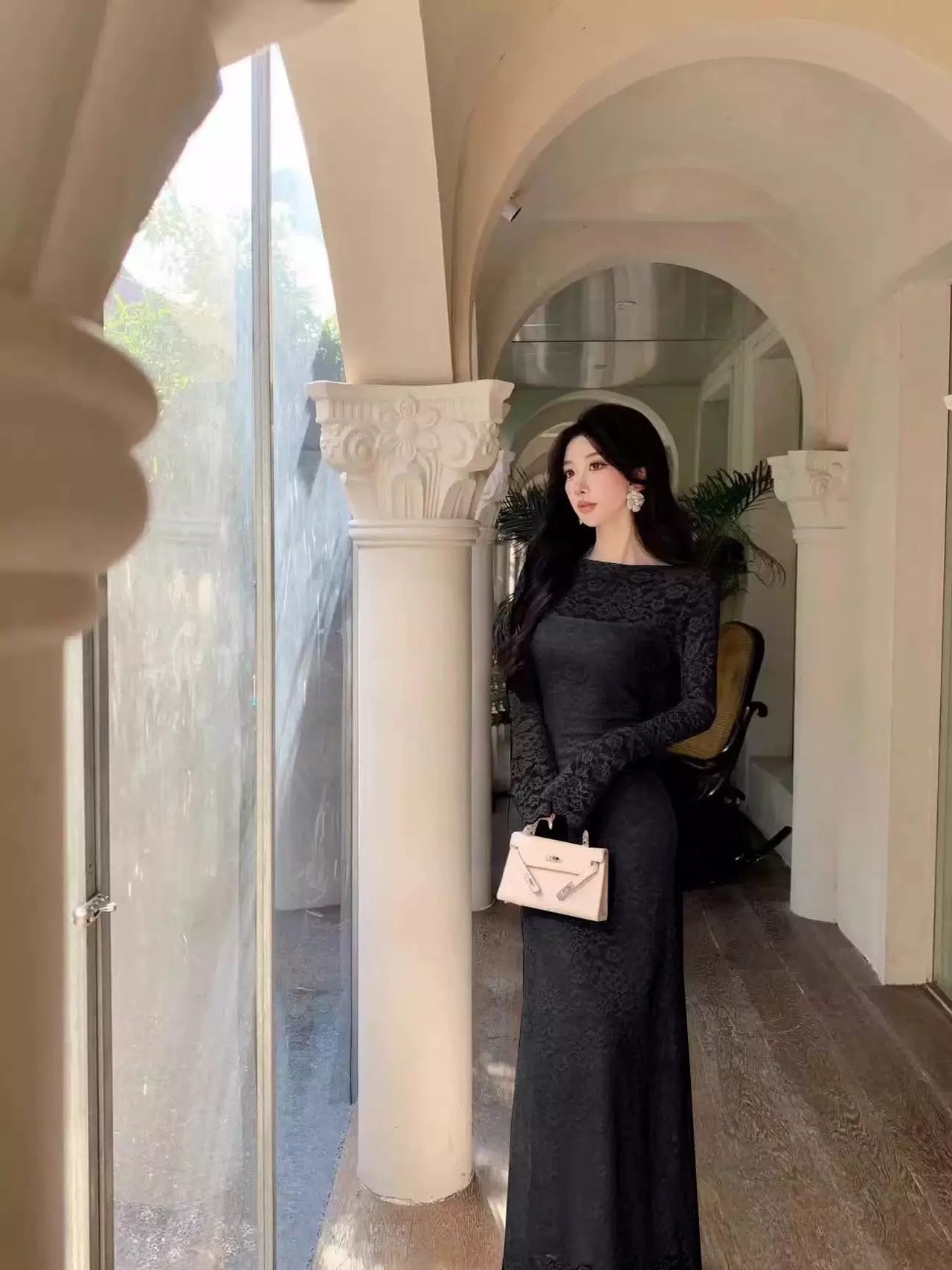 Meet my expectations lace dress FBC411 image