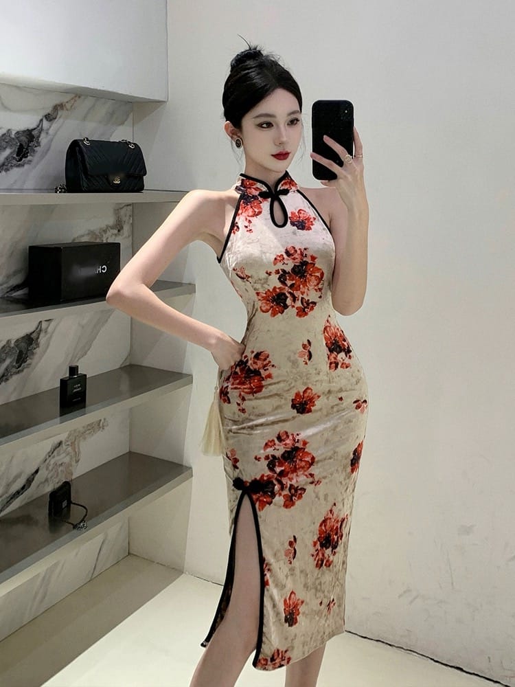 Last all night qipao dress Q131 image