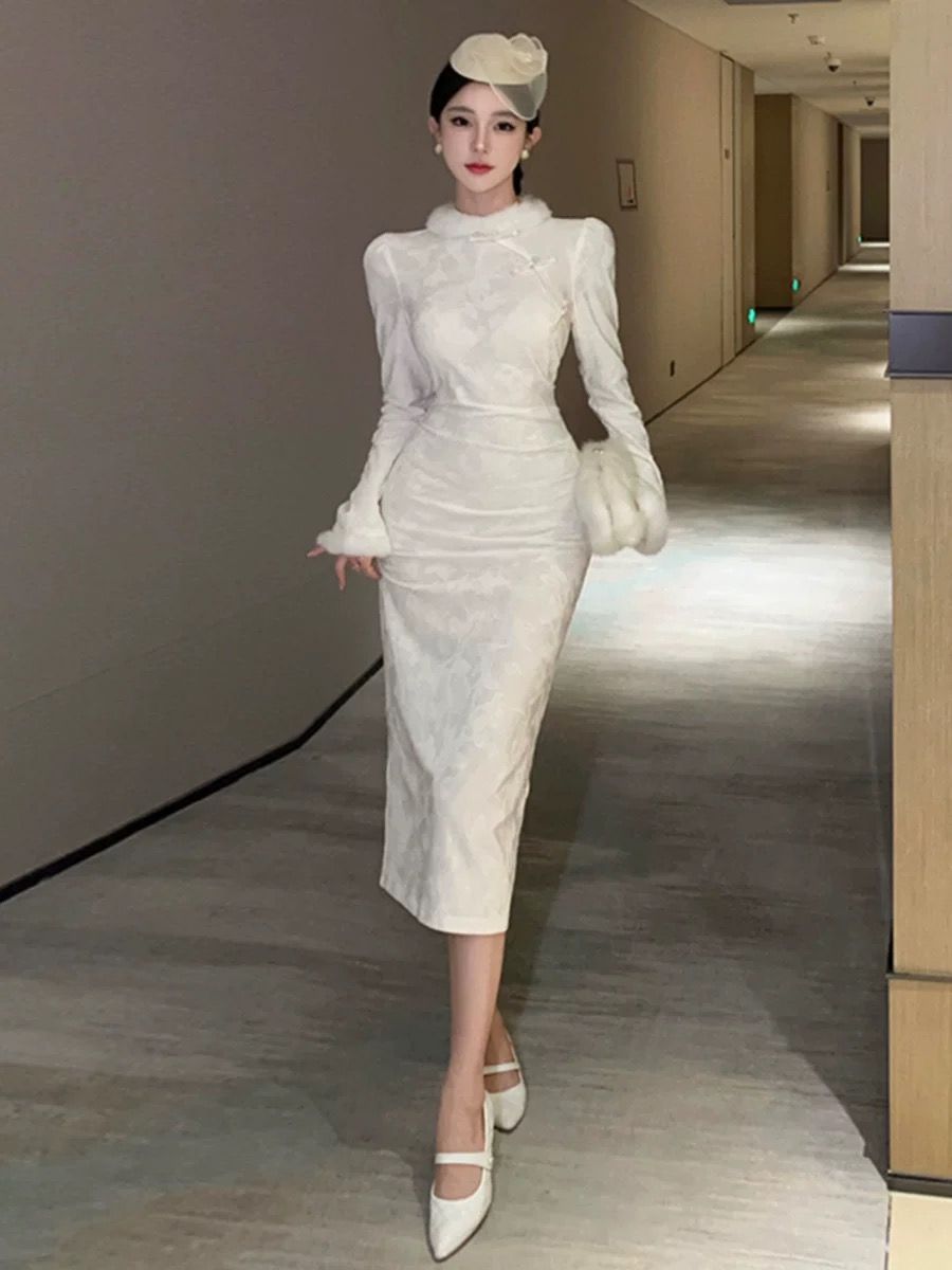 True lovers qipao dress Q134 image