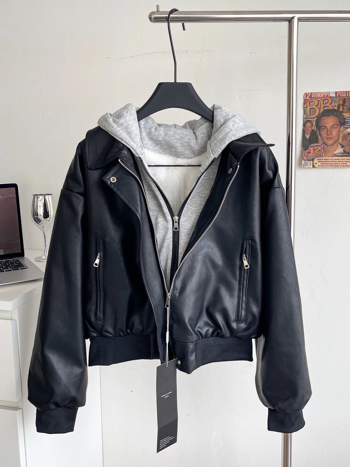 Not a quilter leather jacket LJ123 image