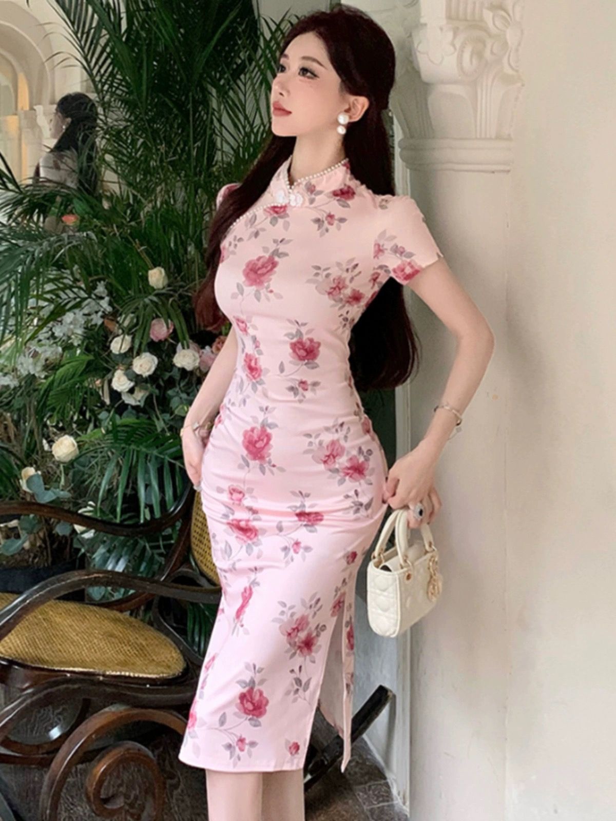 Full of secrets qipao dress Q139 image