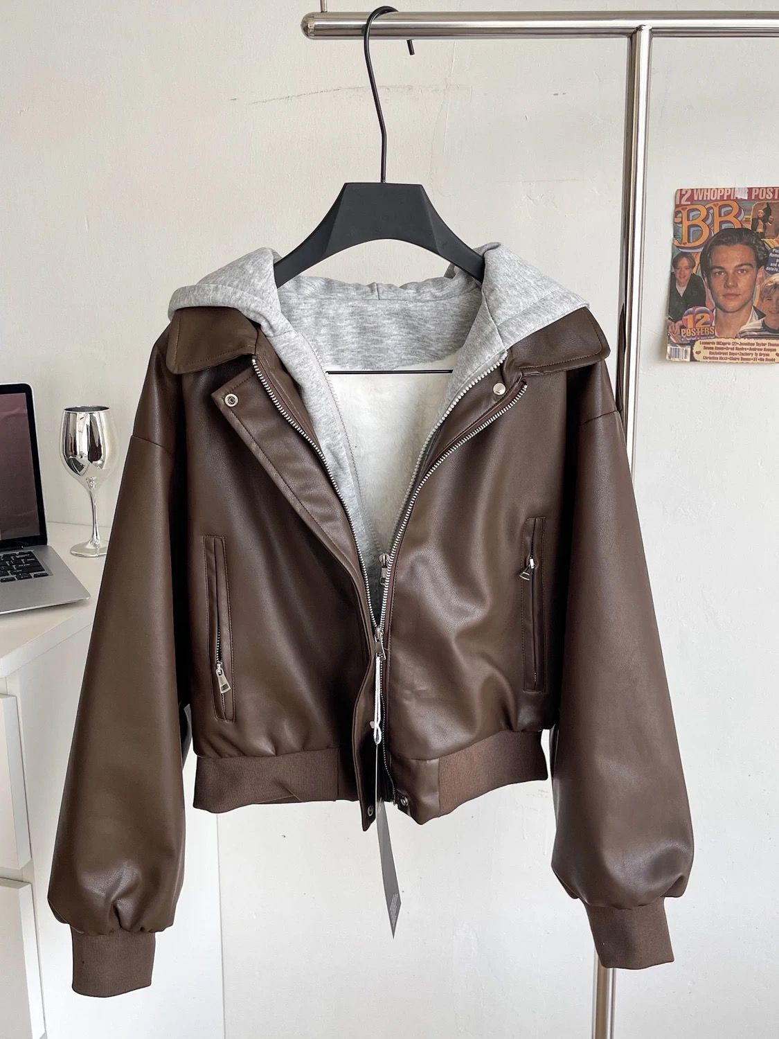 Not a quilter leather jacket LJ123 image