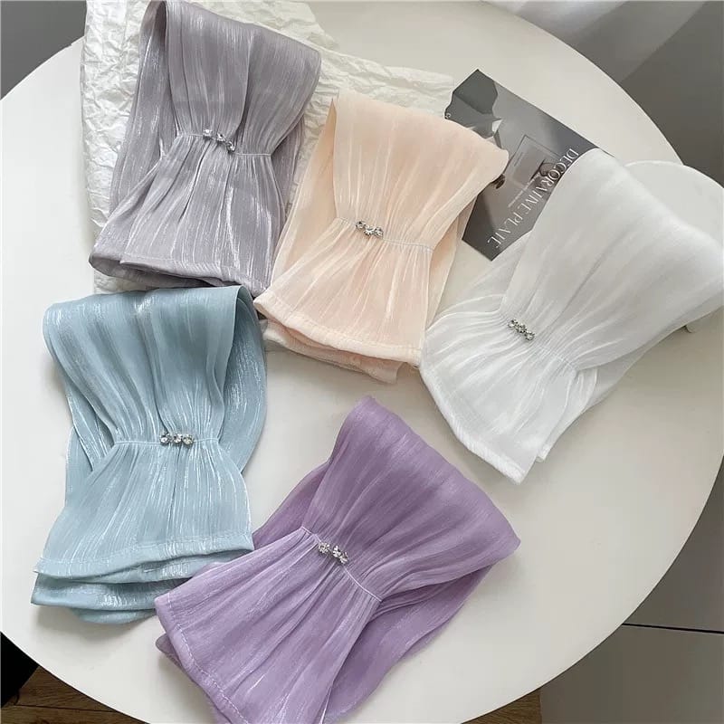 Modern girl detachable sleeves AC173 image