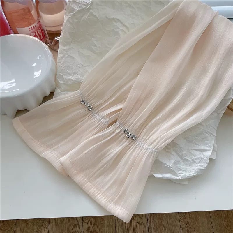 Modern girl detachable sleeves AC173 image