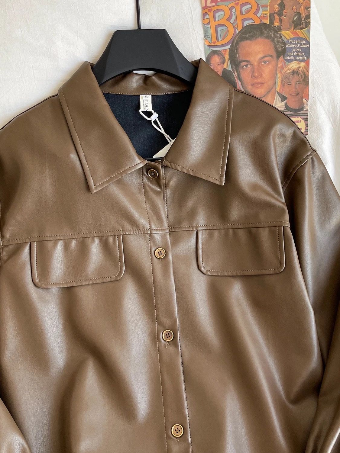 Took a chance leather jacket LJ129 image