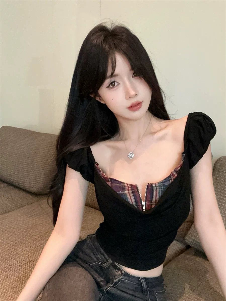 Just a girl top CTO293 image