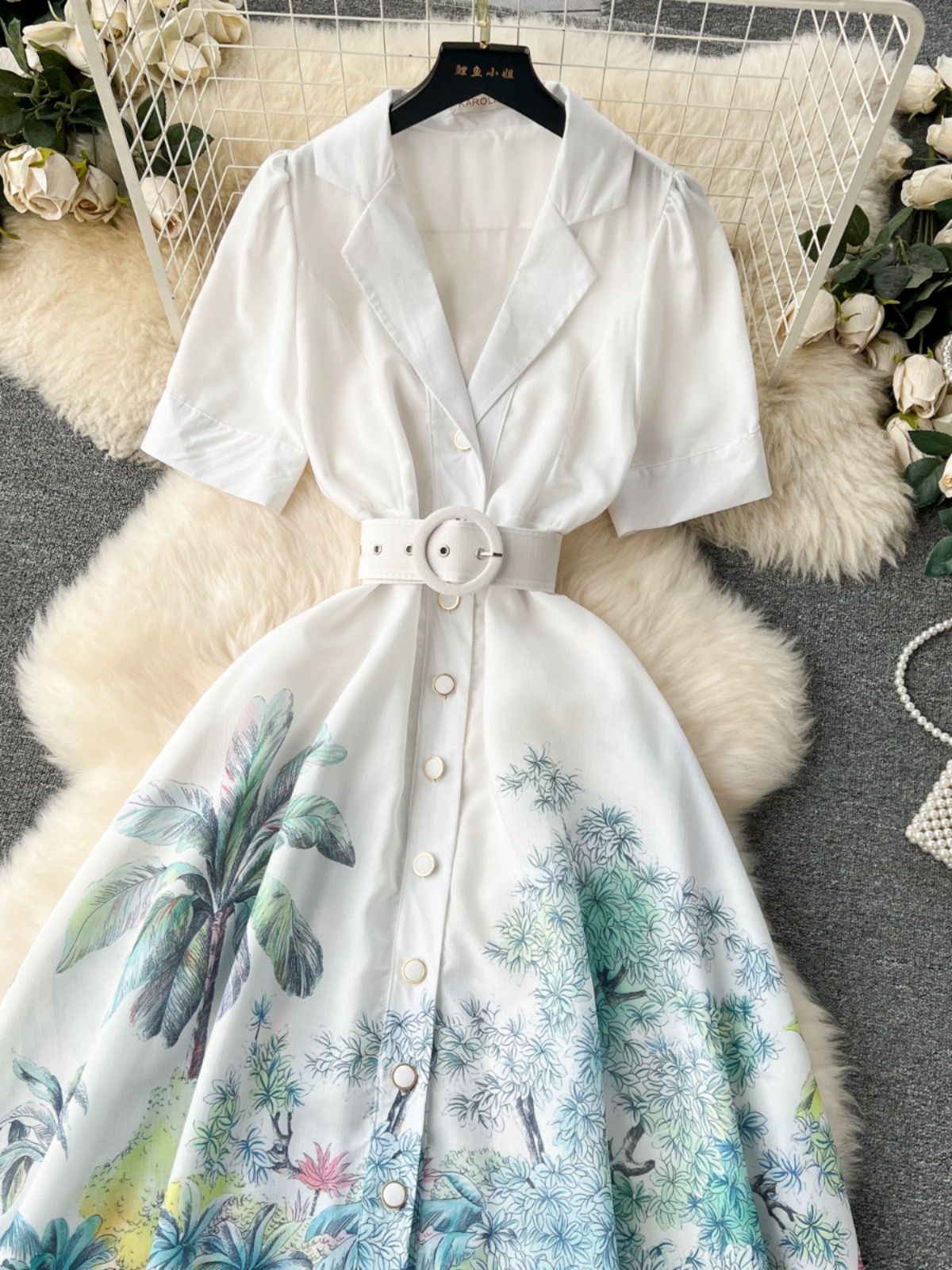 Vineyard floral dress ED251 image