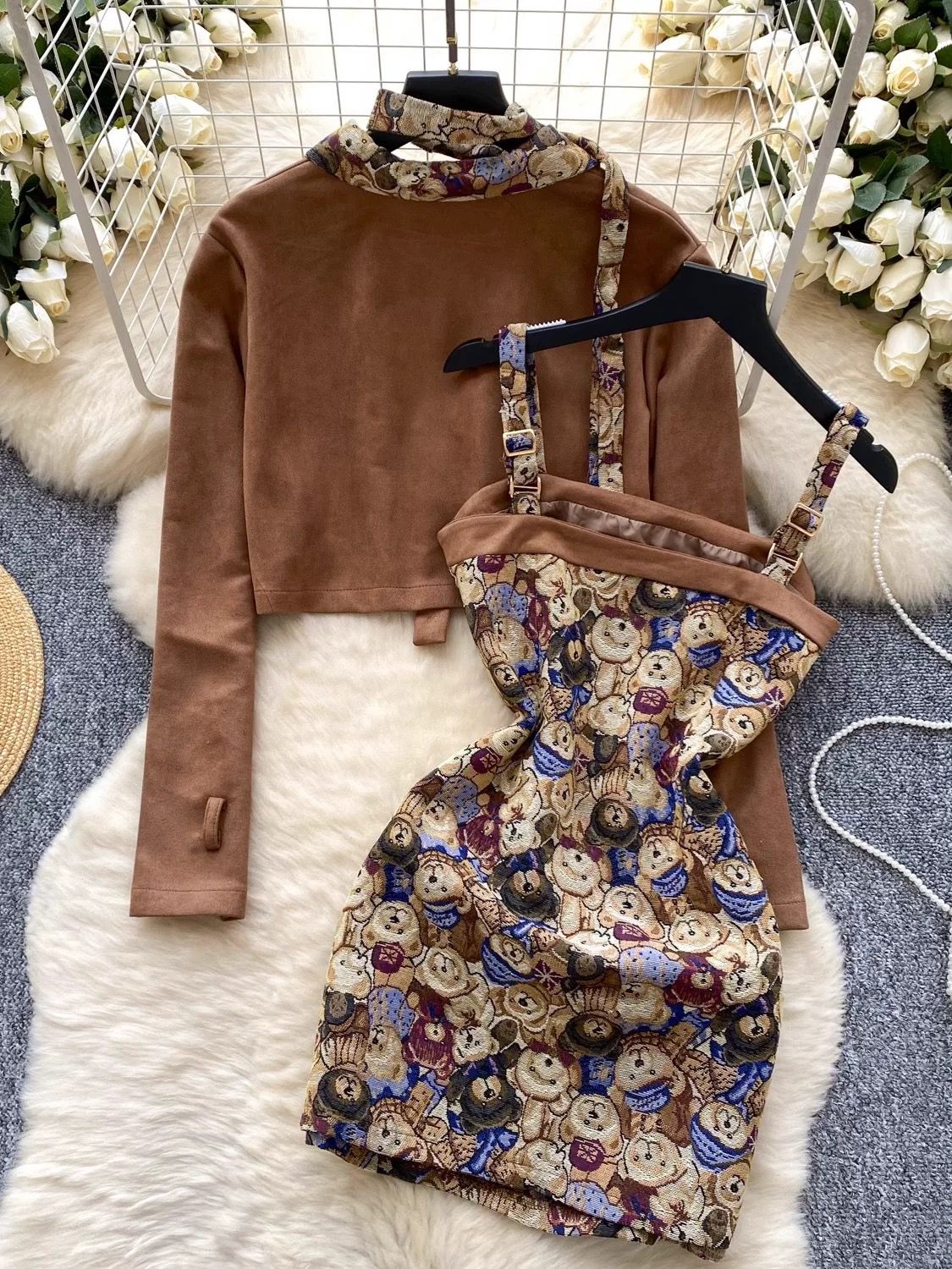 VIP Parisian two piece designer set FTP409 image