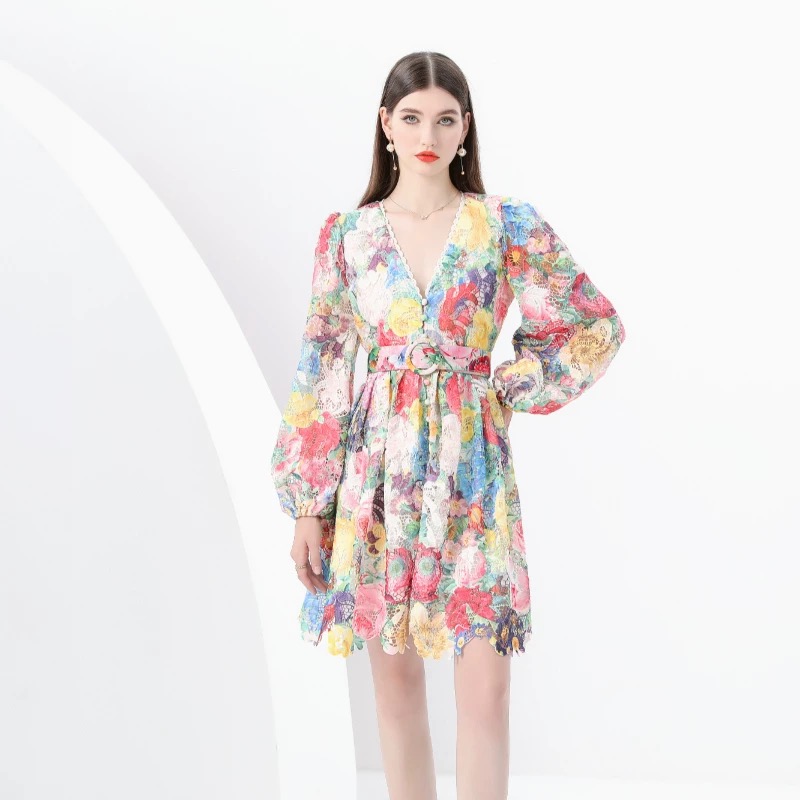 Cute and you know it lace dress FD1370 image
