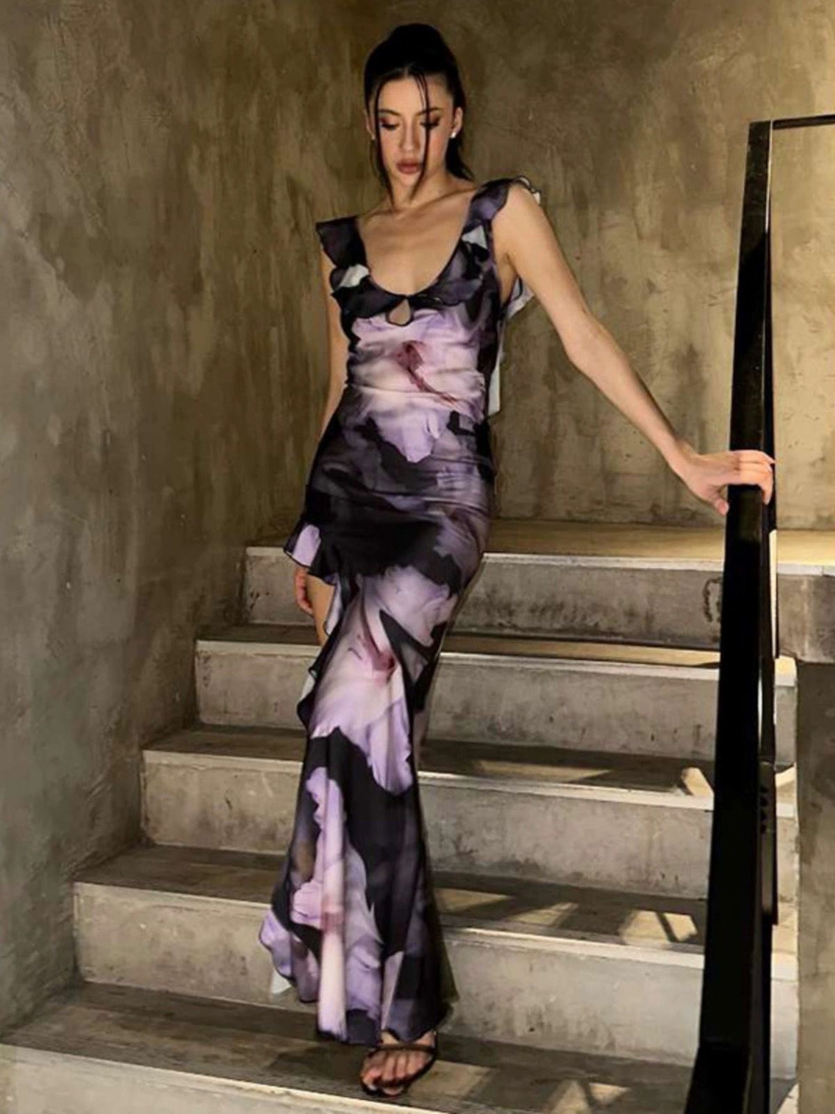 Forever yours ruffle dress CBC700 image