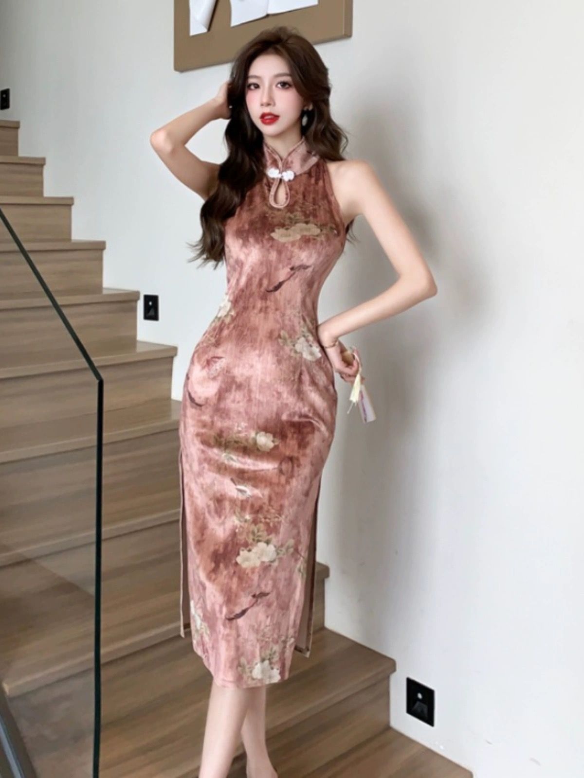 Wish you not qipao dress Q164 image