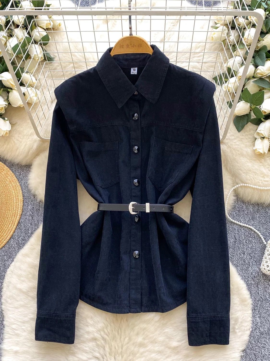 Cold night out denim shirt DSH114 image