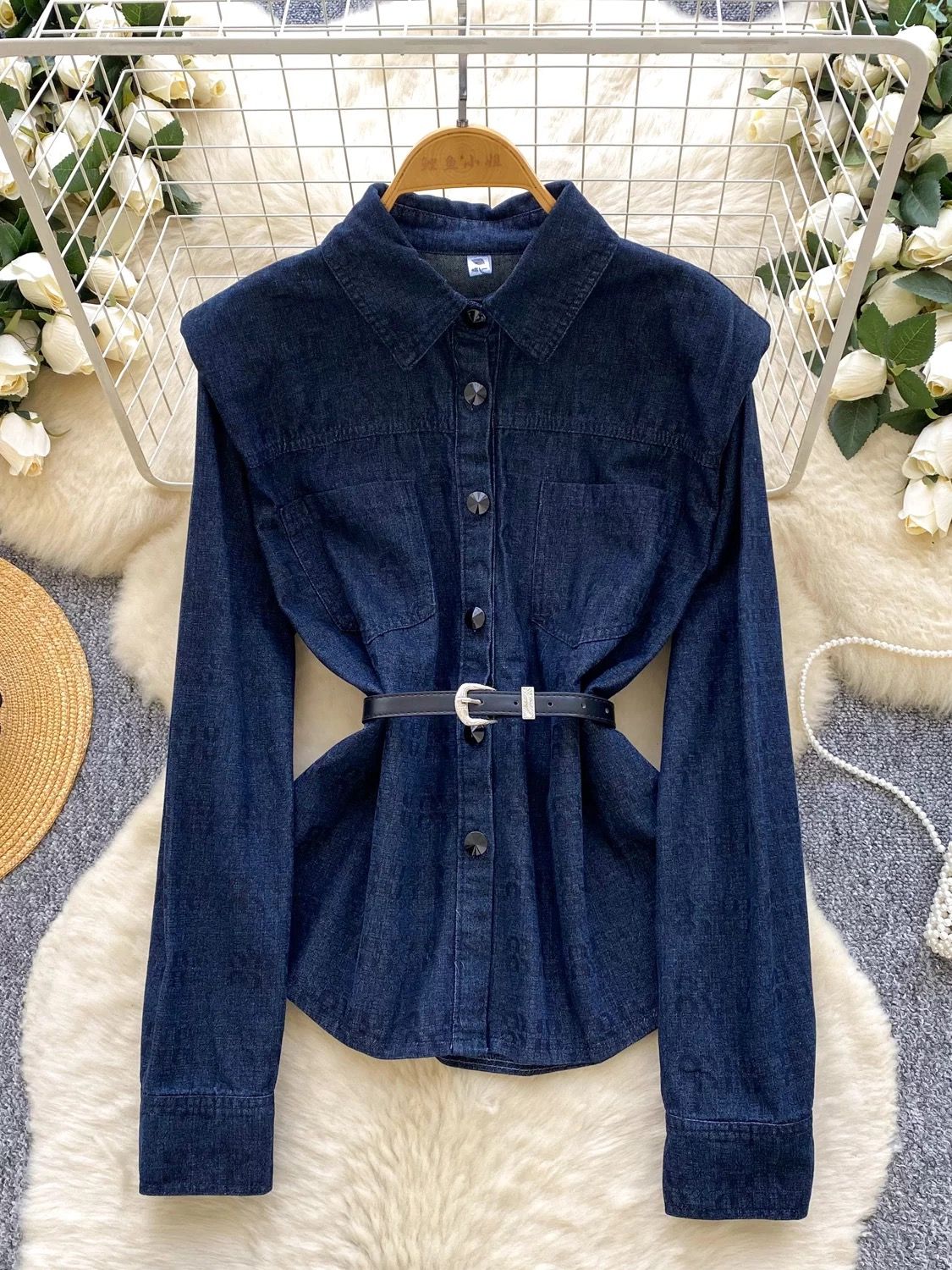 Cold night out denim shirt DSH114 image