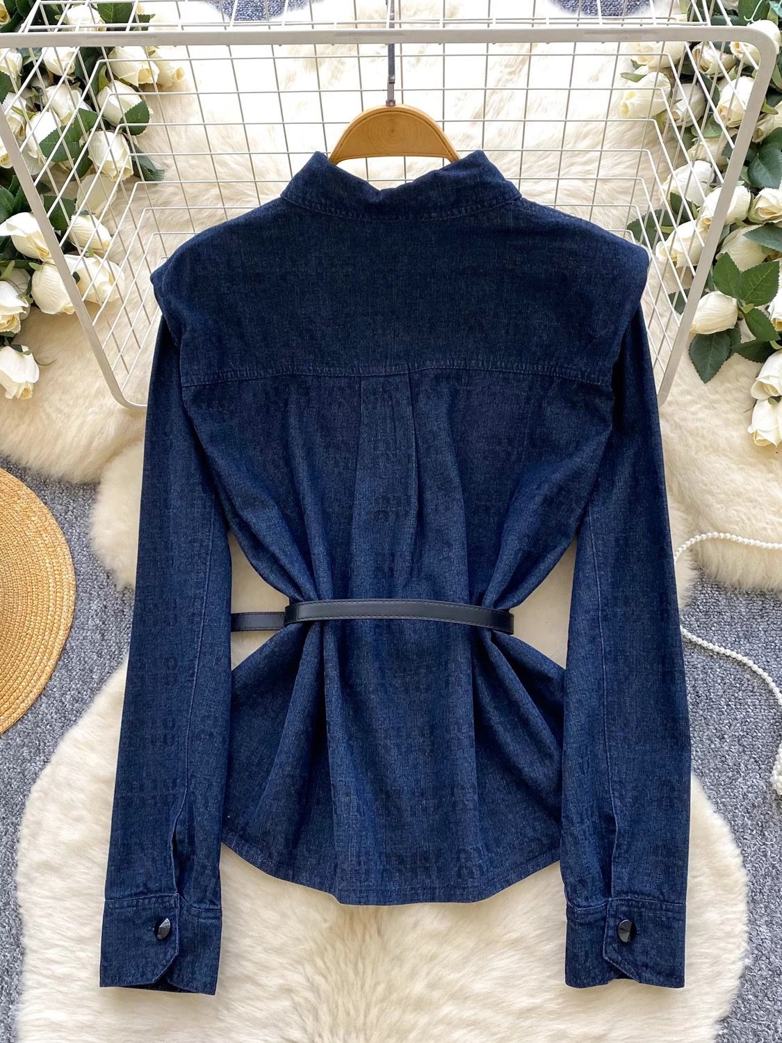 Cold night out denim shirt DSH114 image